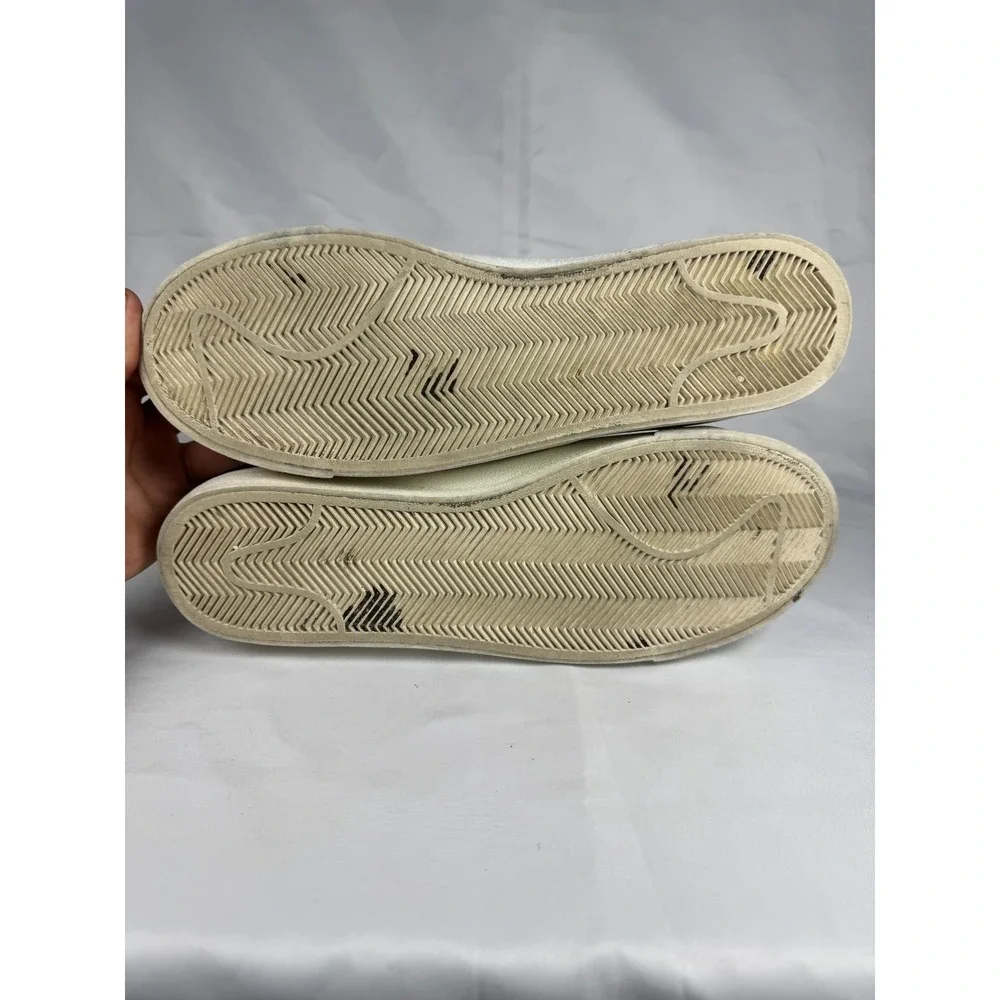 Nike Blazer Mid '77 Vintage BQ6806-100 Men 10 Sneaker White Black Athletic Shoes